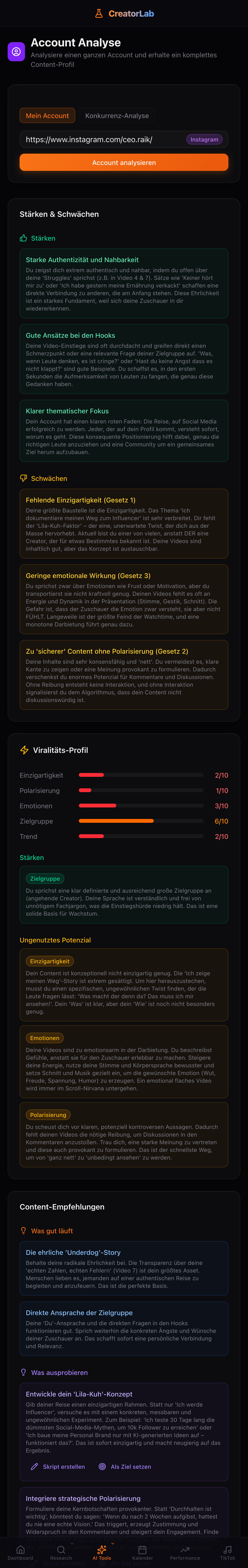 KI analysiert deinen Content
